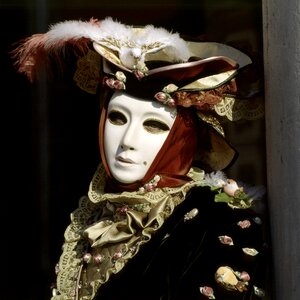 Carnival costume the mask