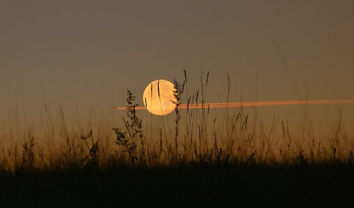 Sky nature full moon photo