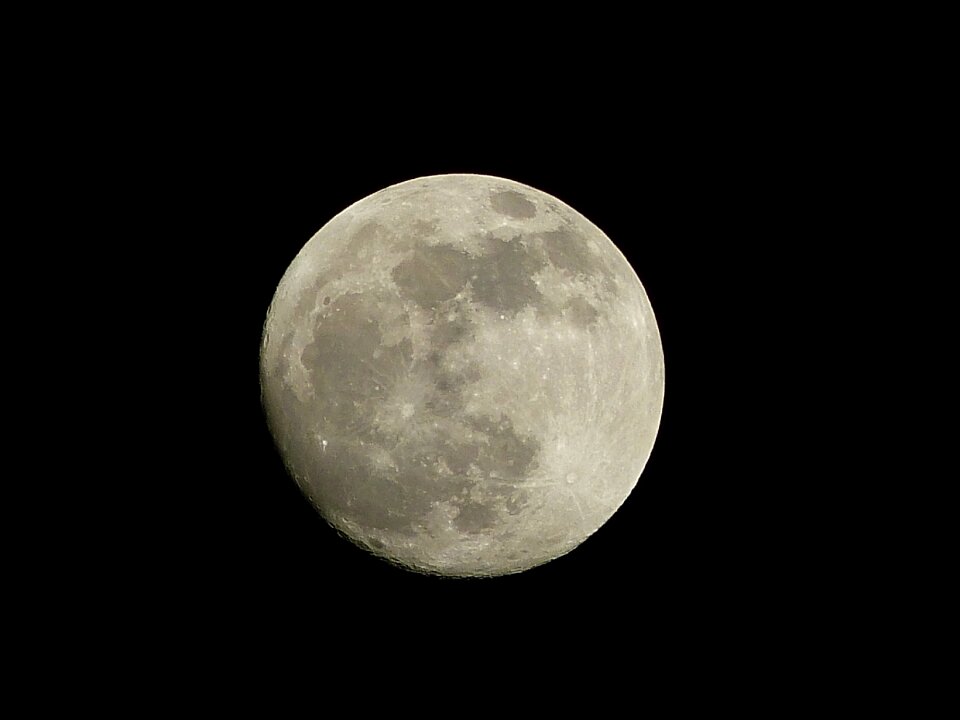 Crater night dark sky