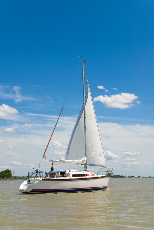 Boat sailing vessel sailor