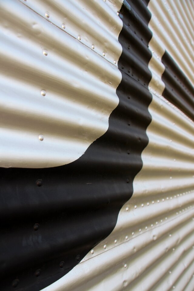 Sheet corrugated sheet ju-52