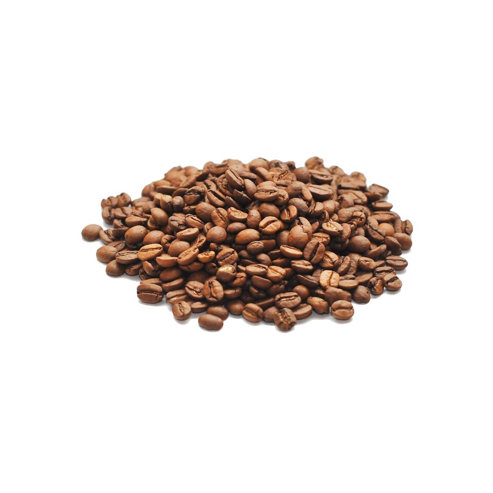 Fried coffee beans roasted coffee