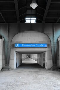 Prenzlauerberg urban tunnel photo