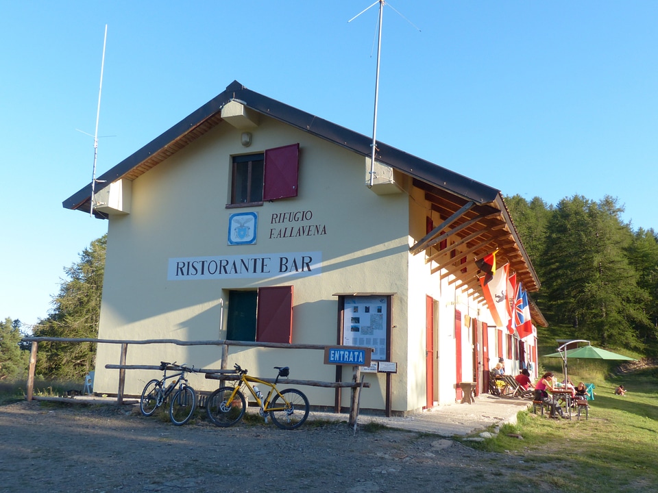 Mountain hut cai alpine club