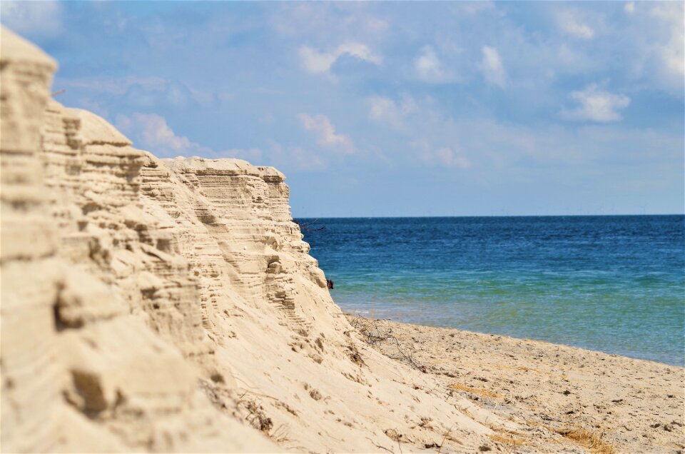 Sylt beach water north sea photo