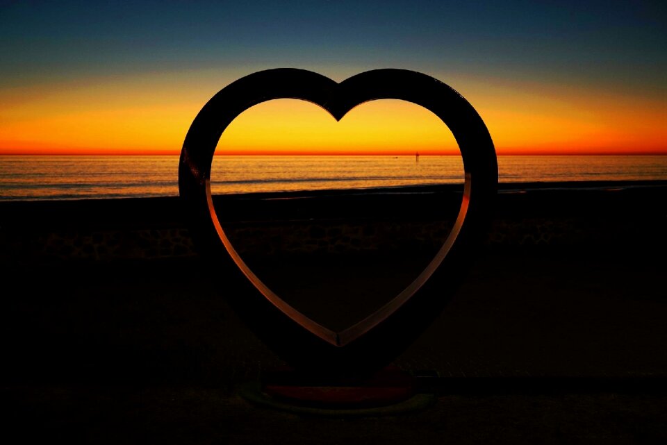 Love sky winter