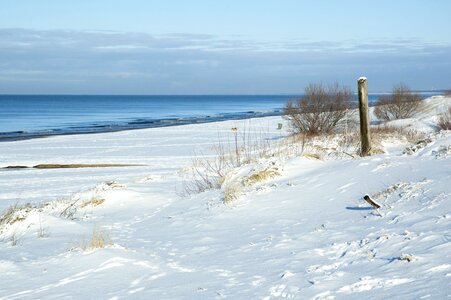 Winter sunny travel