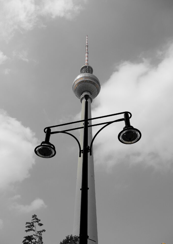 Landmark lantern street lamp