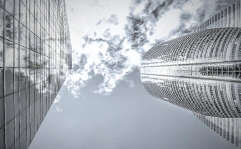 Architecture modern lights