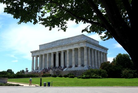 Washington monument abraham lincoln photo
