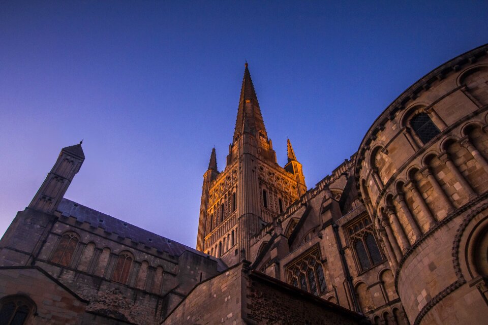 In the evening norwich england