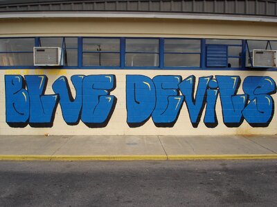 Graffiti wall art photo