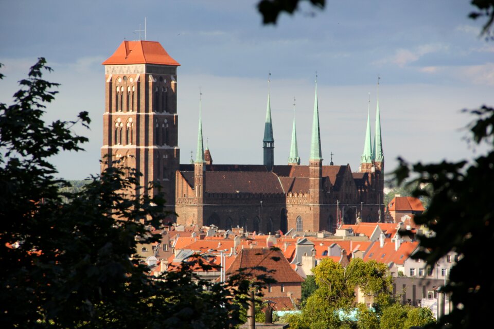 Old town monuments street