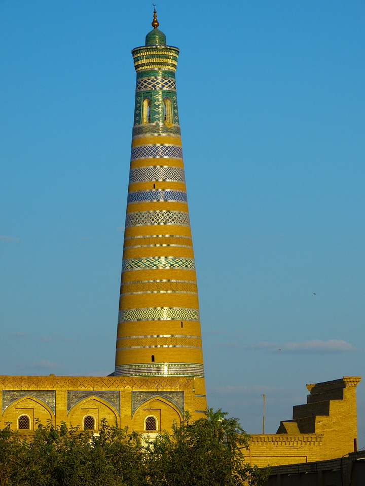 Chodja islam minaret unesco world heritage museum city