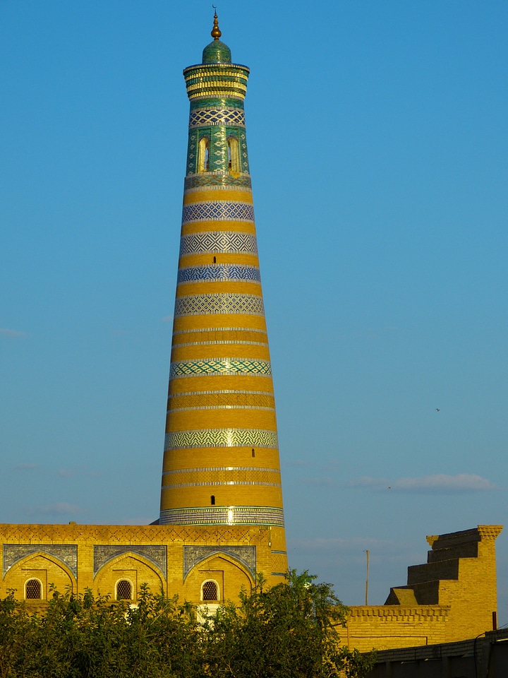 Chodja islam minaret unesco world heritage museum city photo