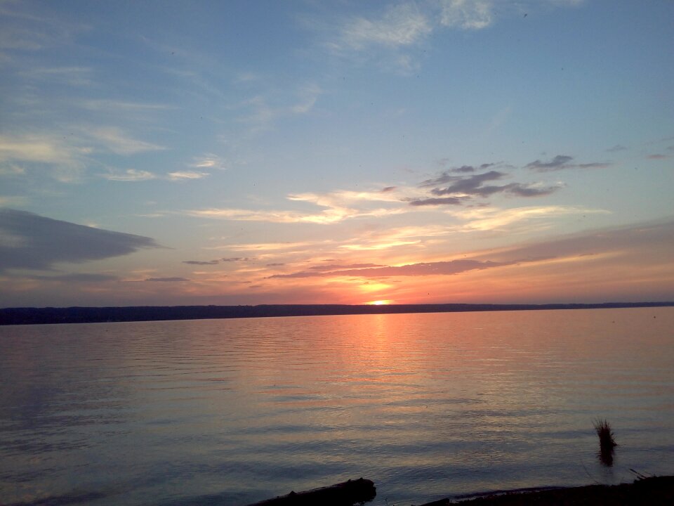 Romantic abendstimmung evening sky