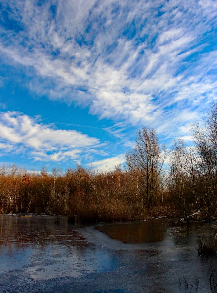 Ice landscape season