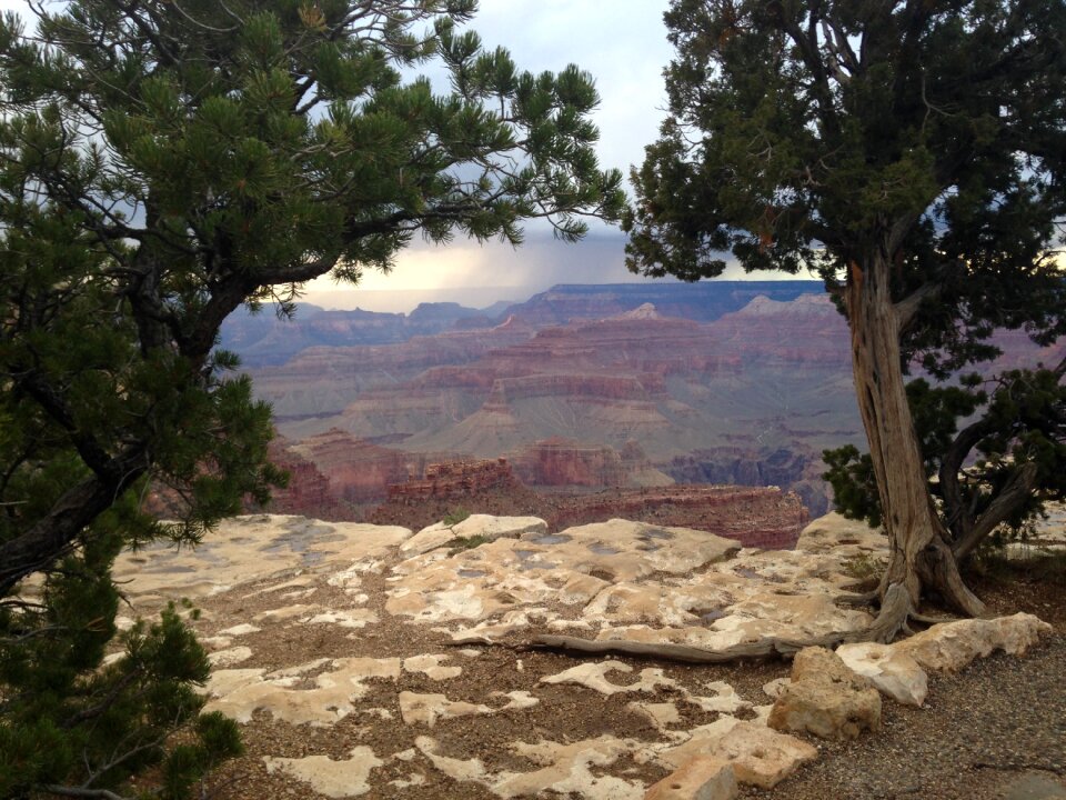 Mountain landscape view