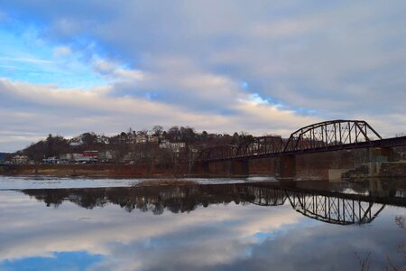 Delaware river landscape landmark photo