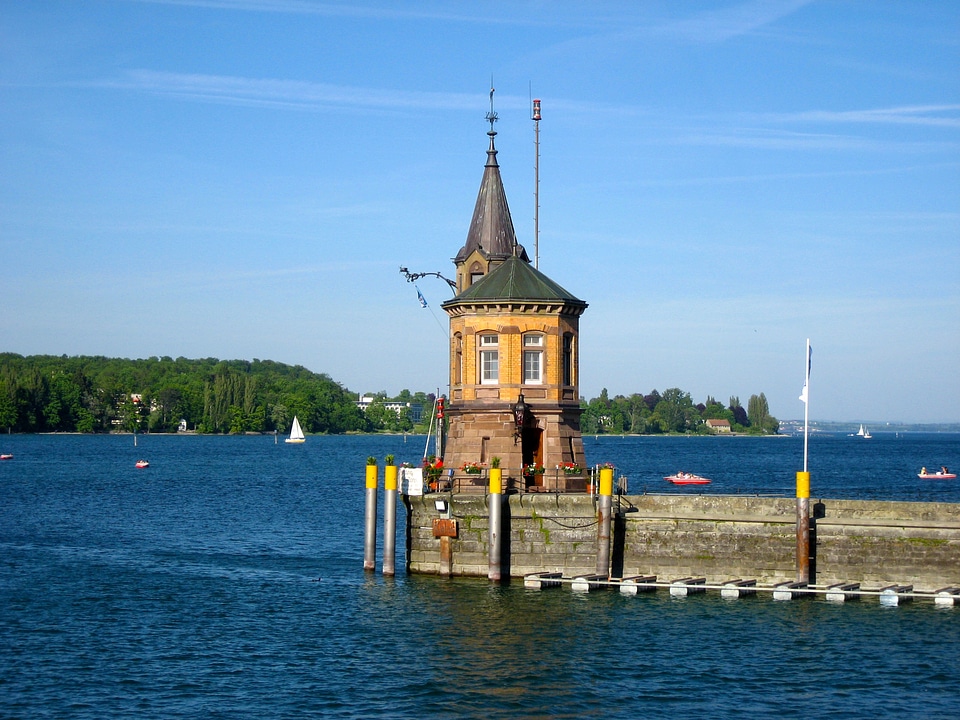 Lake constance water pier
