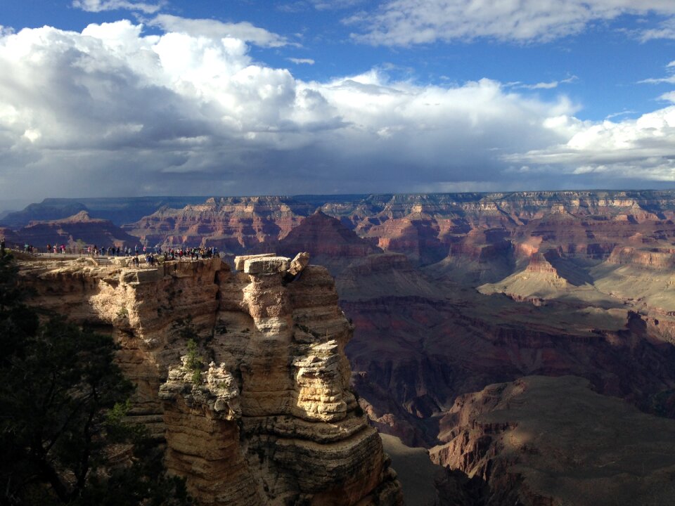Mountain landscape view