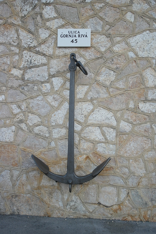 Anchor sign symbol