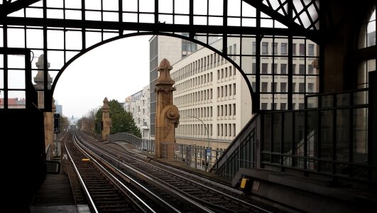 Trail train station berlin