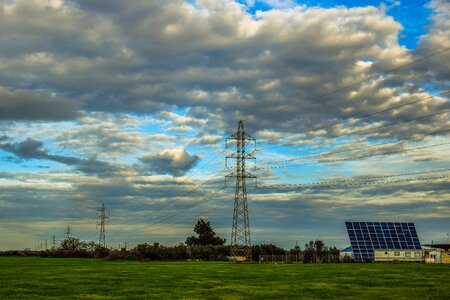 Energy electricity scenery