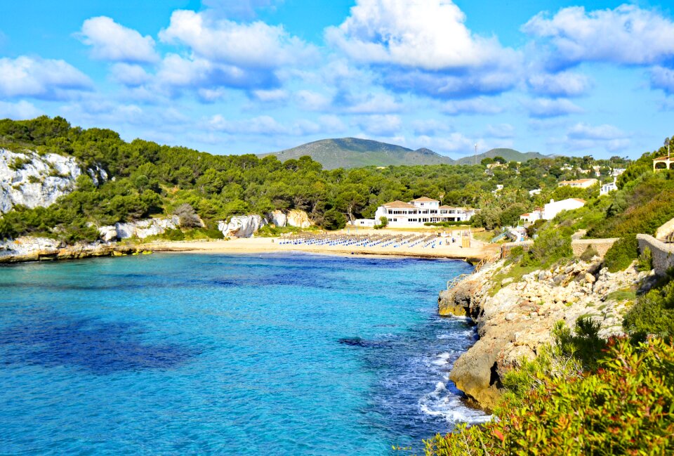Spain sea crystal clear