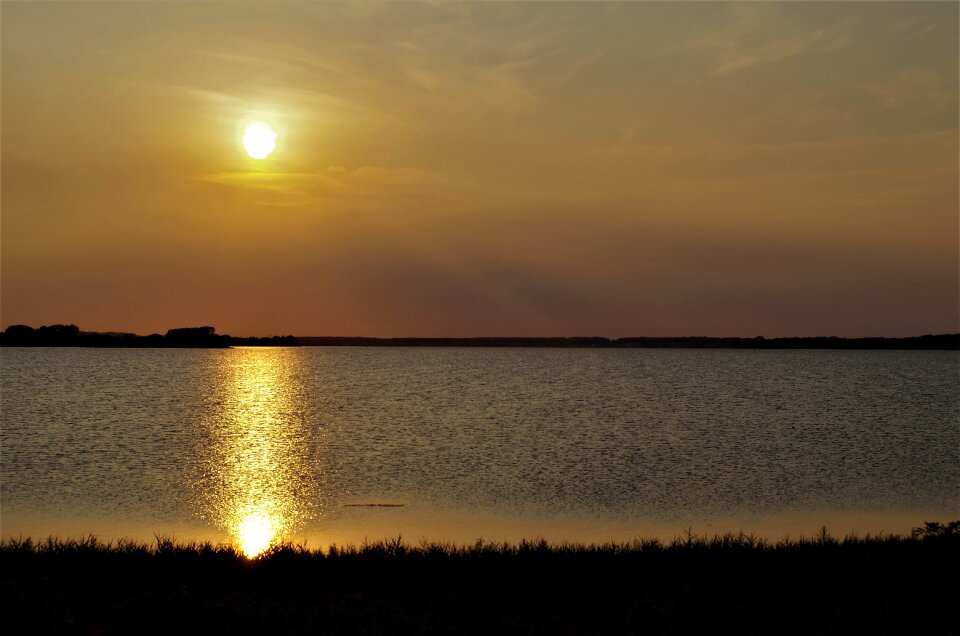 Baltic sea abendstimmung sea