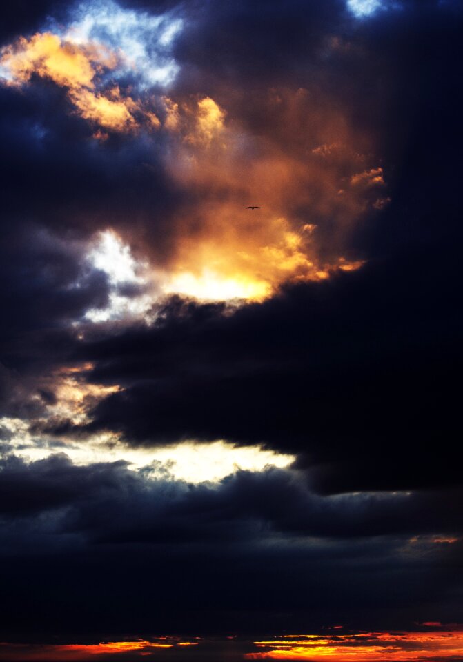 Evening sky evening sunset sky