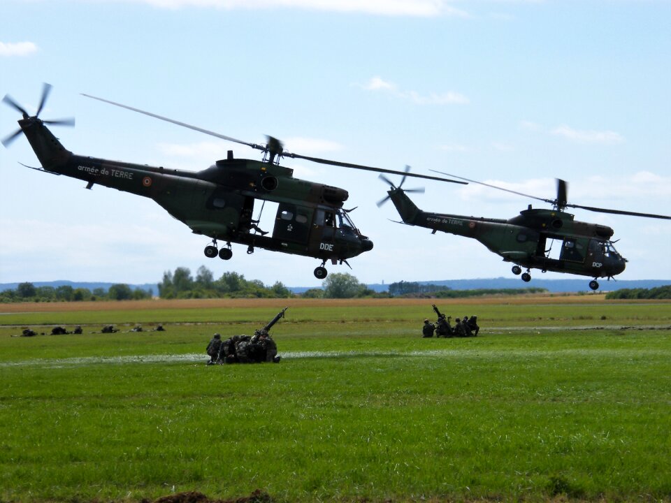 Helicopter puma army