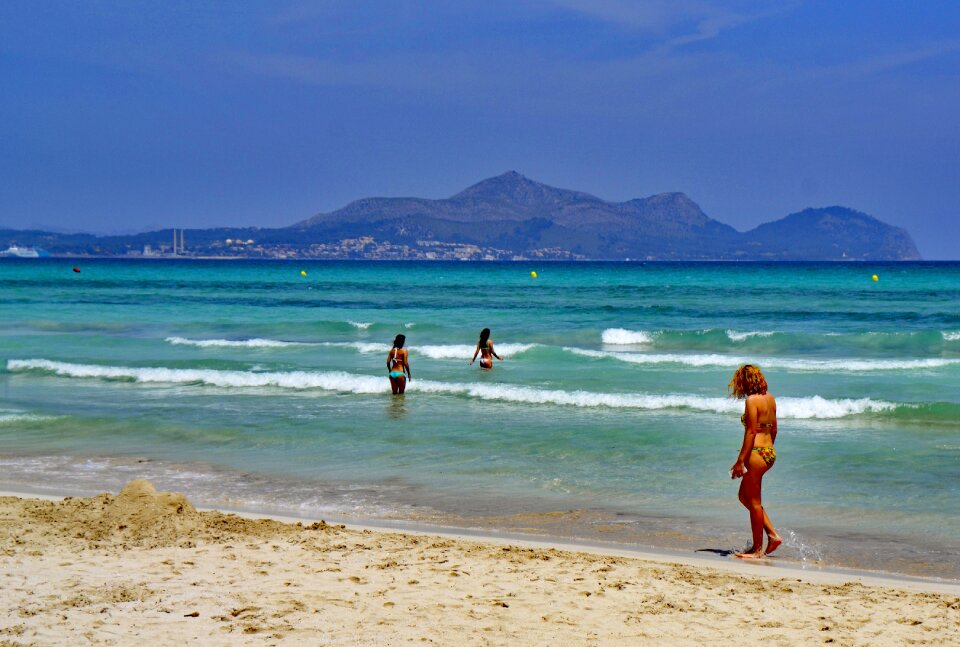 Spain sea crystal clear