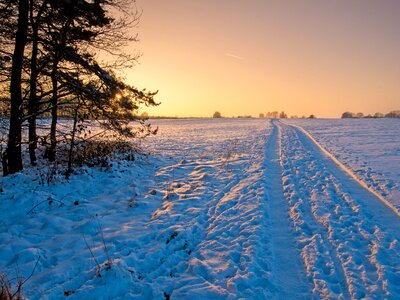 Landscape hiking cold