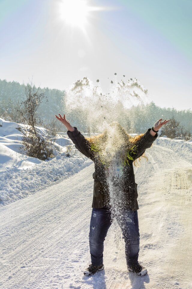 Nature frozen cold