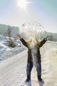 Nature frozen cold