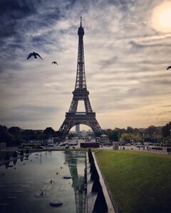 Eiffel tower paris capital
