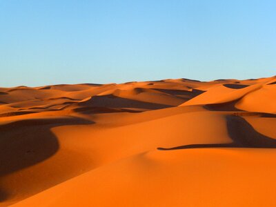 Sahara landscape sand