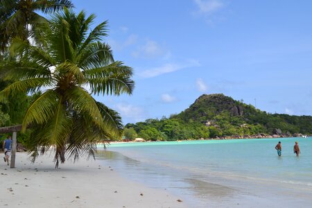 Tropical travel ocean