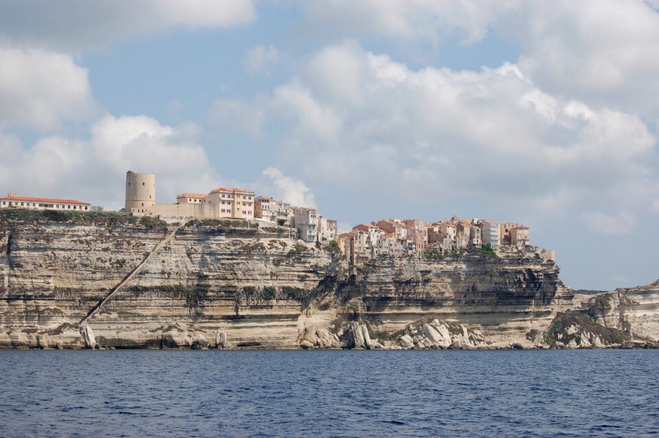 Corsican bonifacio cliffs