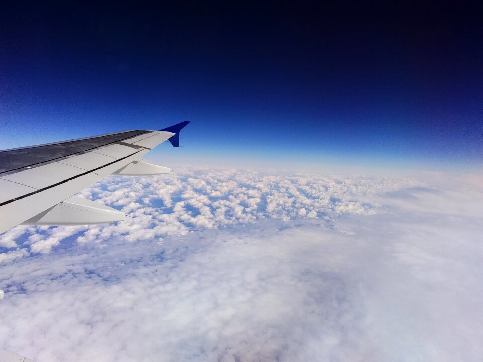 Flying flight vacations