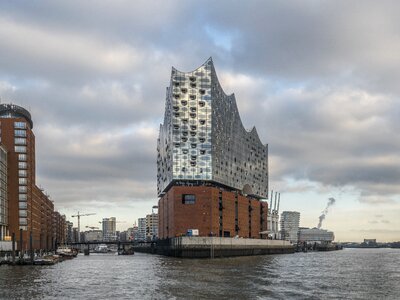 Landmark architecture elbe photo