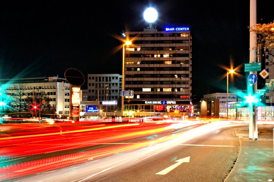 Germany urban evening