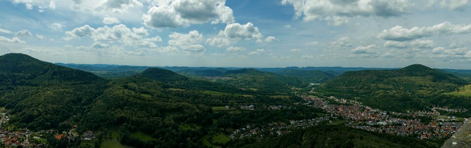 Palatinate forest hike view
