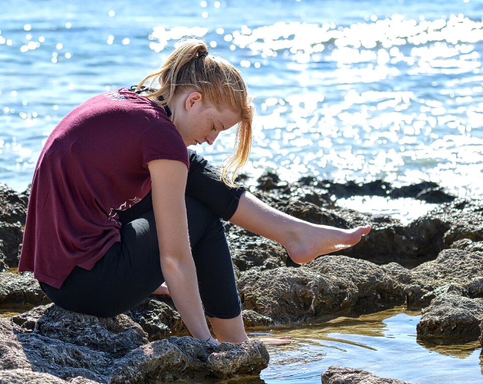 Beach summer water