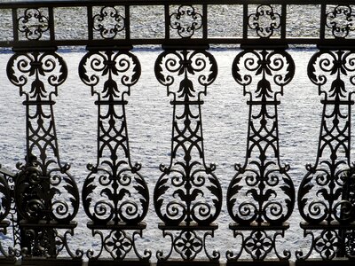 Grid winter ornaments