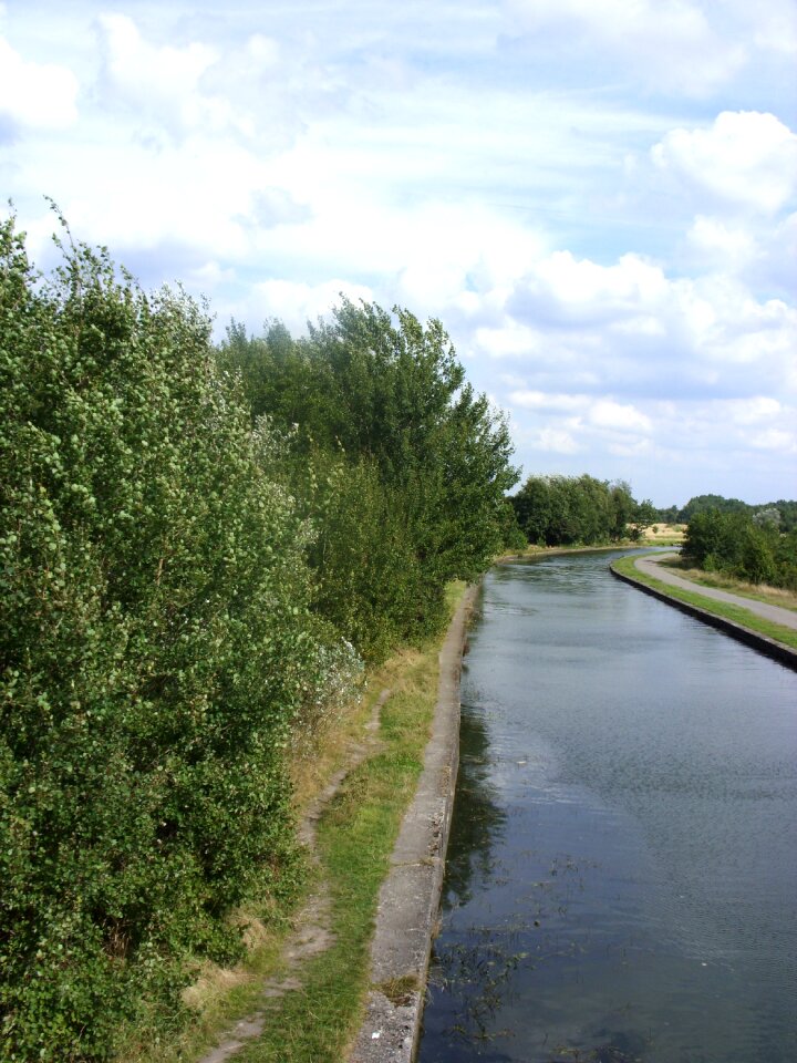 Scenic outdoors leeds and liverpool canal