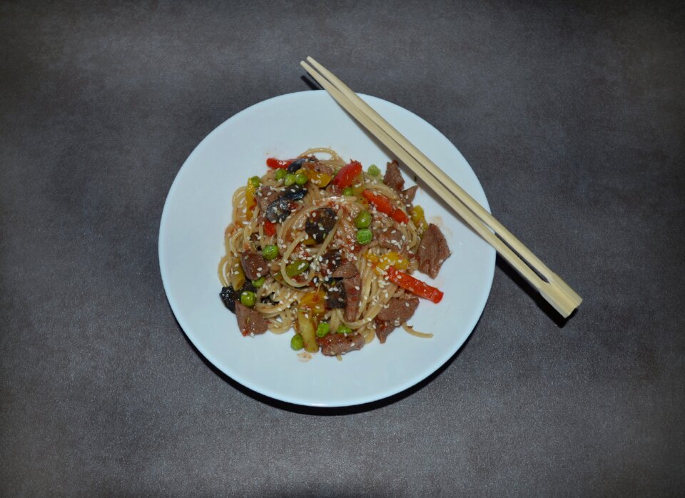 Appetizing lunch dish
