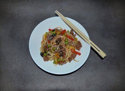 Appetizing lunch dish