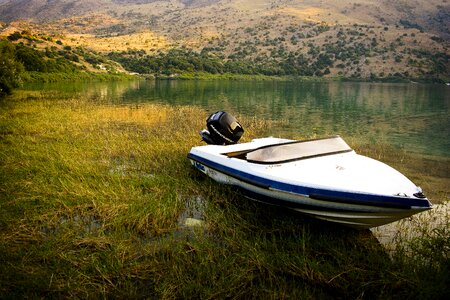 Kournas boat water